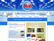 Tablet Screenshot of miancom.com.br